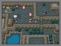 une photo d'Ã©cran de Pokemon Version Argent SoulSilver sur Nintendo DS